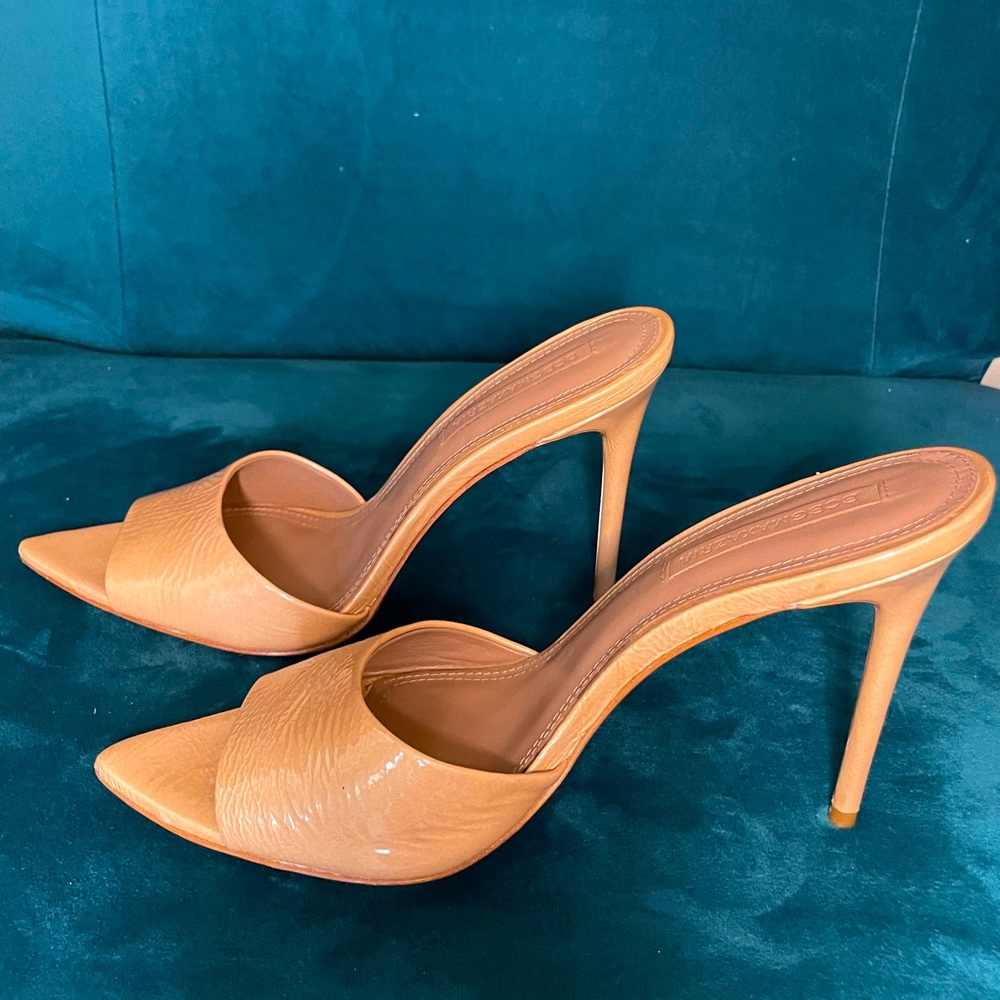 BCBG Max Azria Patent Leather Heel